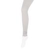 JILL STUART 60D Ribbed Leggings, 12-Length, Scalloped Hems, Made In Japan, Women's, Gift, 01056221, 92. Silver Gray, Sizes L-LL