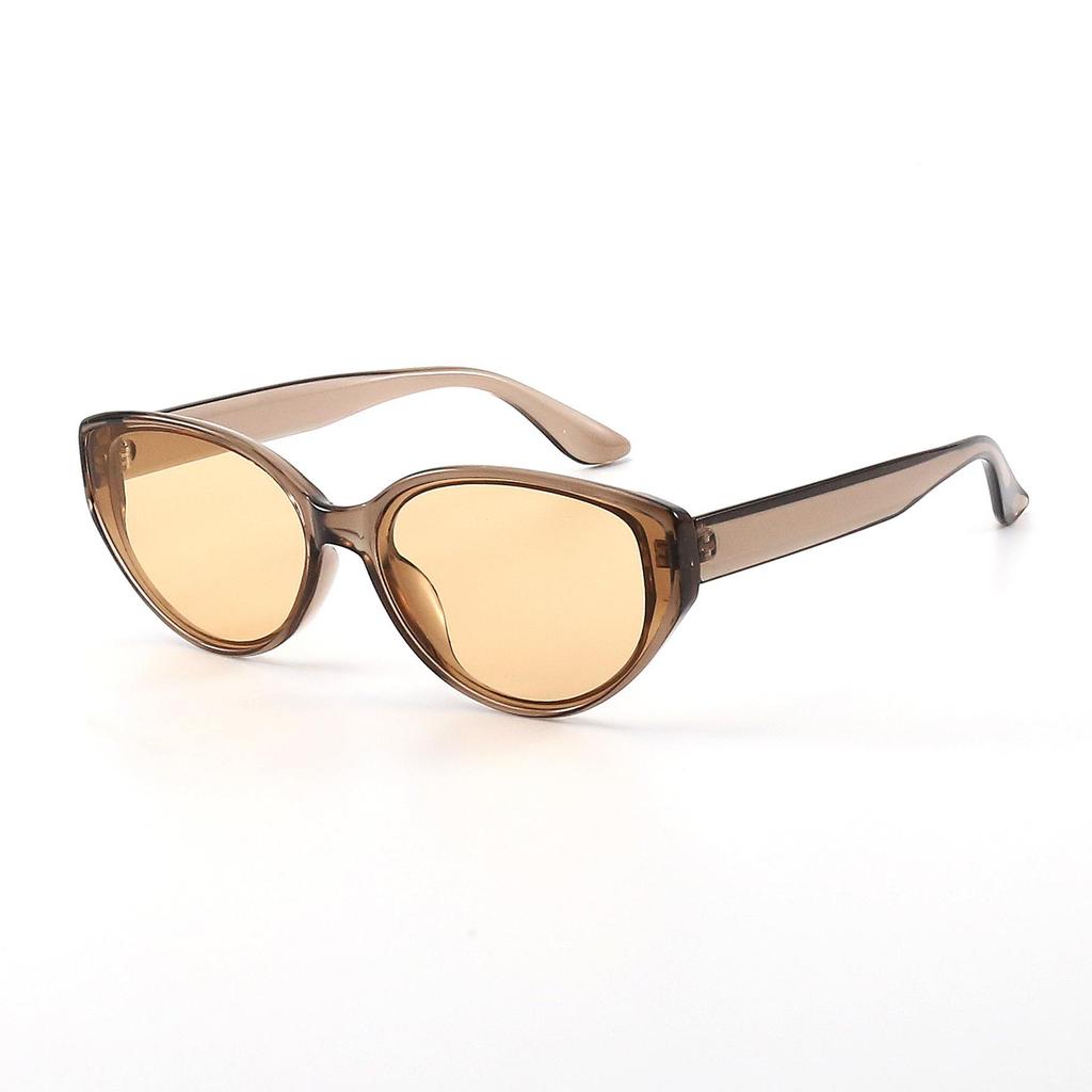 High-End Retro Cat Eye Slimming Sunglasses: UV Protection for Square & Round Faces