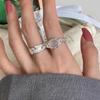 Chic And Delicate Cat Eye Stone Ring For Women With Adjustable Band Copper