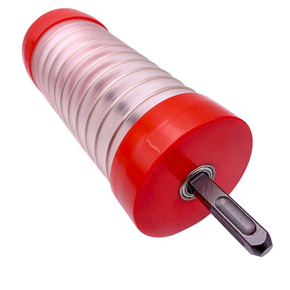 Drill Dust Cover Impact Electric Hammer Dust Collector, 160-250mm, Round Handle , Blue, without Spring