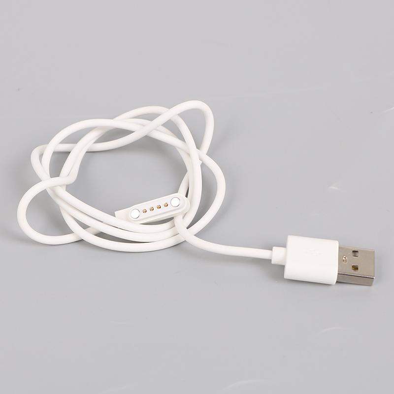 Smart Watch 4Pin 7.62 Magnetic Charging Charger Cable For Kw88 Kw99 Q100 Kw18