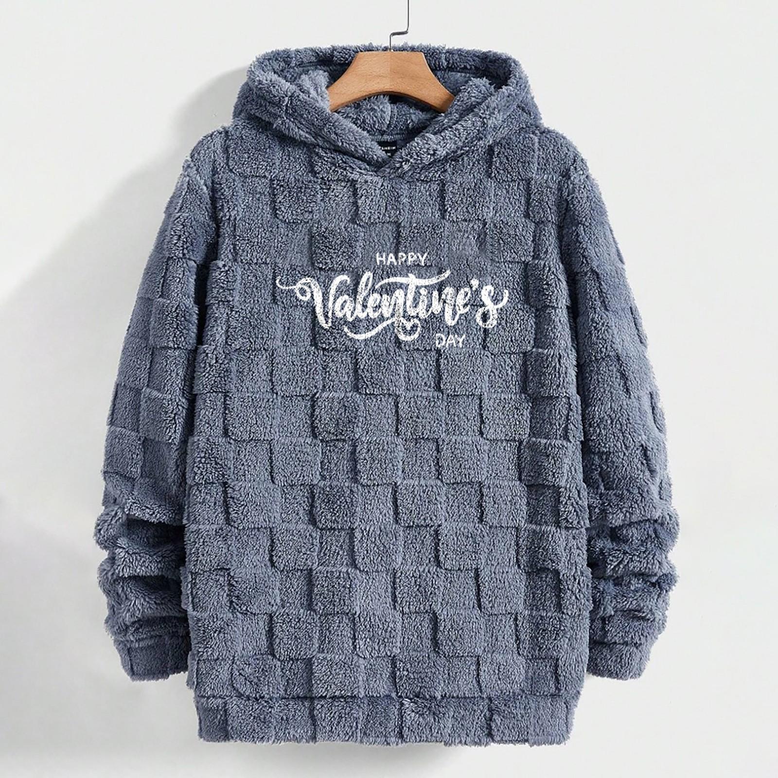 

Женская модная повседневная свободная толстовка с круглым вырезом и длинным рукавом с капюшоном XL небесно-голубой