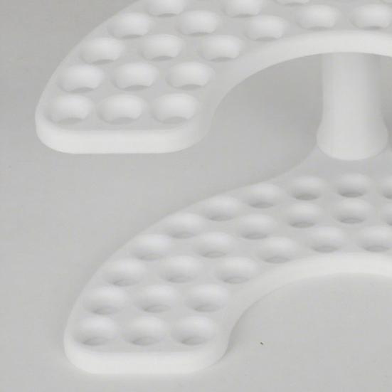 Multi-Hole Paintbrush Holder Adjustable Artist Storage Rack for Brushes Pens Plastic Paint Brush Organizer for Crafting Miniature Painting