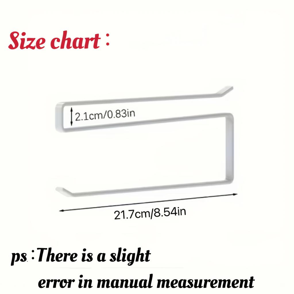Multi-Functional Kitchen Storage Rack with Wall-Mounted Paper Towel Holder, Ideal for Cling Film, Dishcloth, Foil Dispenser