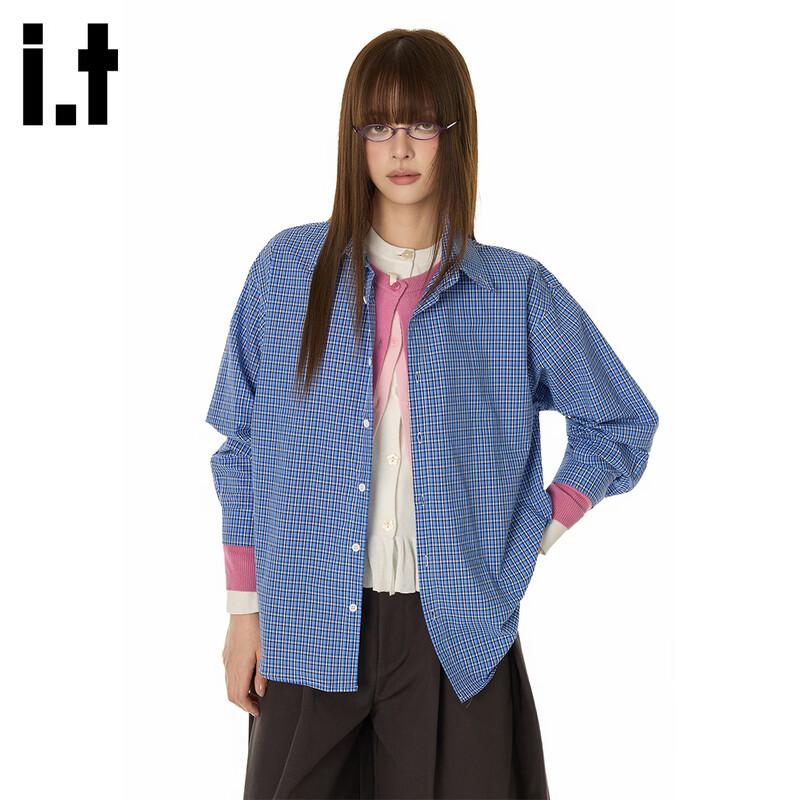 Унисекс клетчатая рубашка с длинным рукавом GROUND ZERO XL