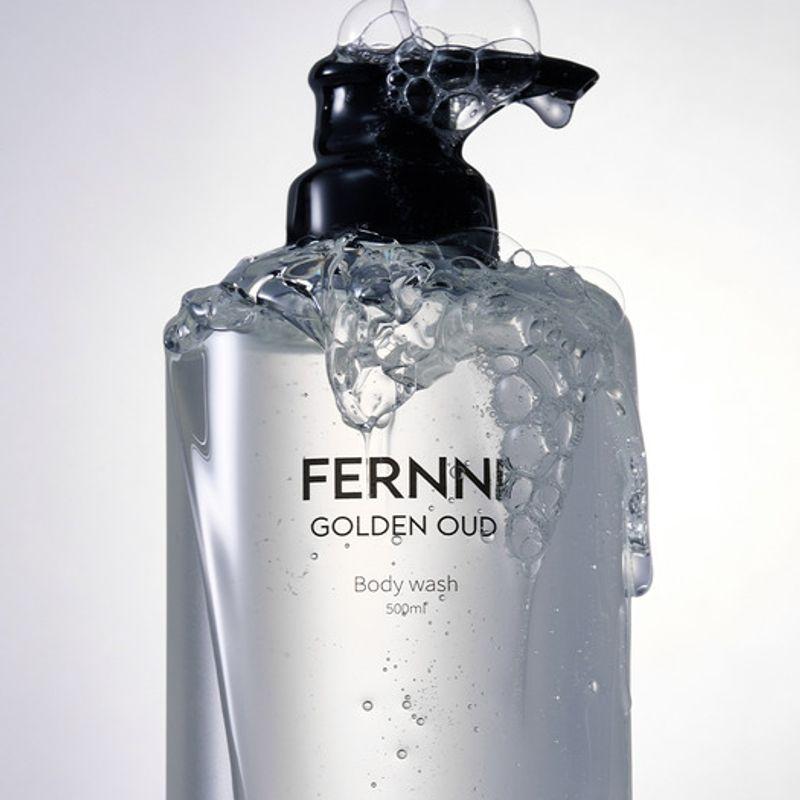 

FERNNI Golden Oud Perfume Body Wash Orange Sandalwood Scent 500ml Body Wash Orange Sandalwood Scent 500ml