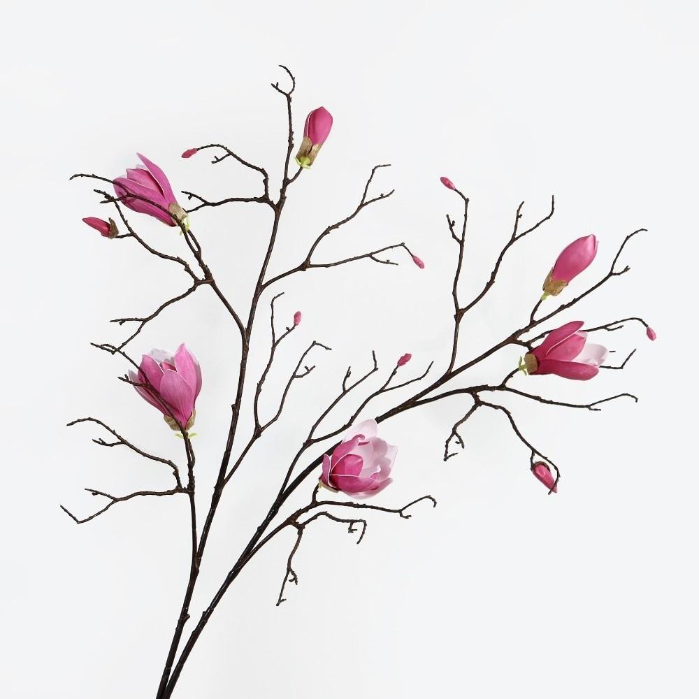 Real Touch Simulation Big Magnolia Large Artificial Orchid Fake Silk Flower Table Decoration