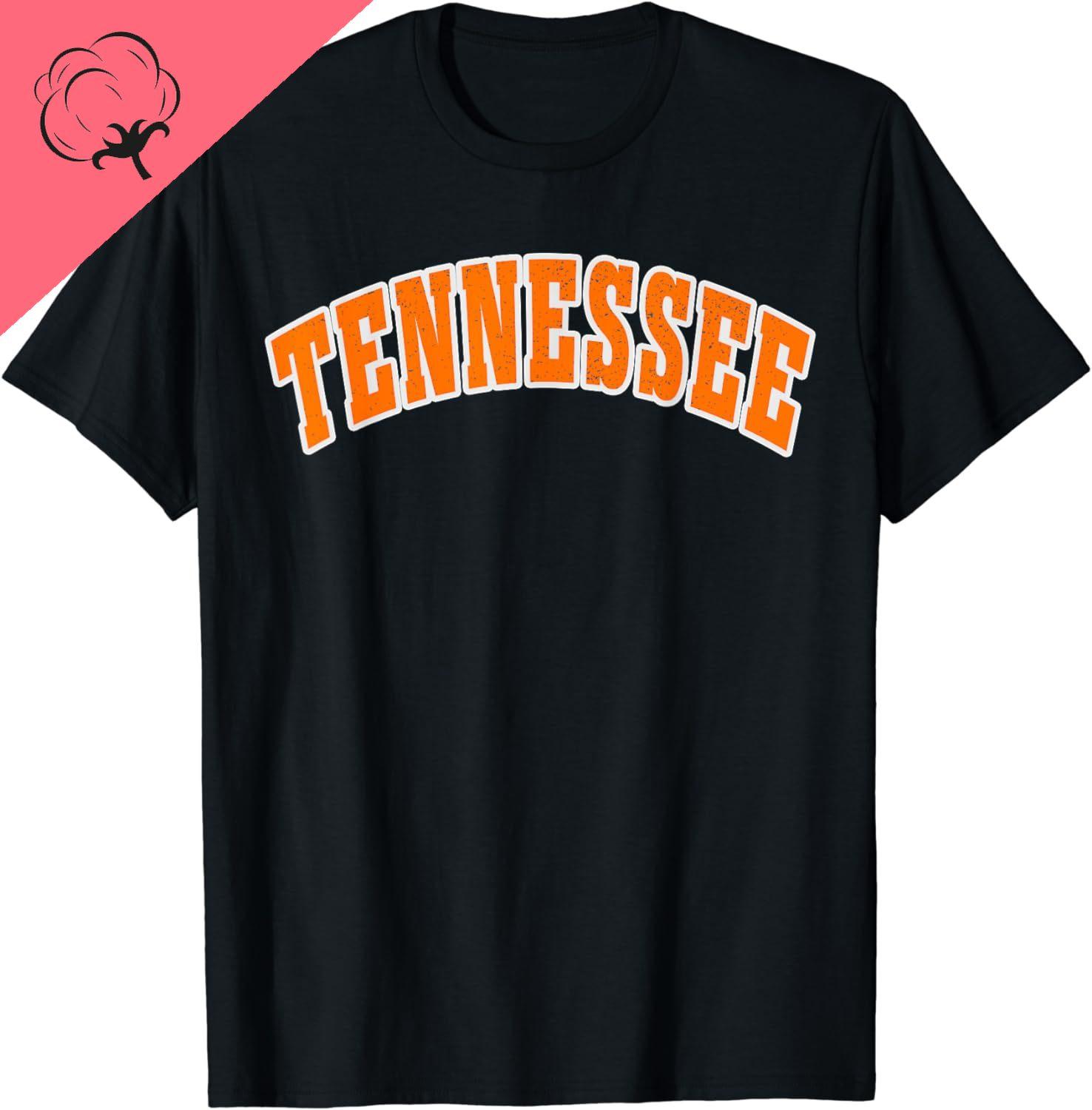 

Retro Vintage Tennessee State Souvenir Gift of Oklahoma T-Shirt Cotton Women Clothing Tops Graphic T Shirts Ropa De Mujer S