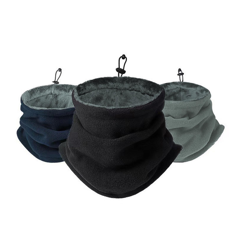Masque Chauffant Moto Hiver Hommes Femmes Polaire Cou Chauffage Extérieur Écharpe Coupe-Vent Camping Randonnée Cagoule Vélo Masque Facial