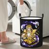 Knights Of The Zodiac Saint Seiya Folding Laundry Baskets Dirty Clothes Sundries Storage Basket Home Organizer Box