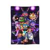 Super Soft FNAF At Freddys Throw Blanket Premium Flannel Fleece Lightweight  Bed Blanket Super Cozy Blankets All Season Use