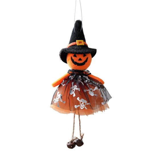 Halloween Ghost Pendant Hanging Ornament Easy to Install Funny Spooky Witch Pendant Festival Party Decoration