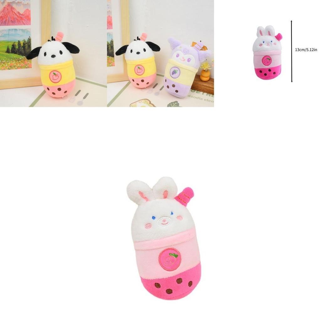 Soft And Comfortable Plush Rabbit Keychain Bag Pendant For Couples