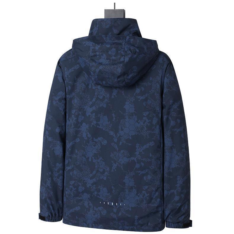 Мужская камуфляжная уличная куртка «три в одном» — фото 3