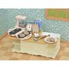 Sylvanian Families Furniture Island Kitchen C-423 ST Mark Certification Ages 3 up Toy Dollhouse EPOCH