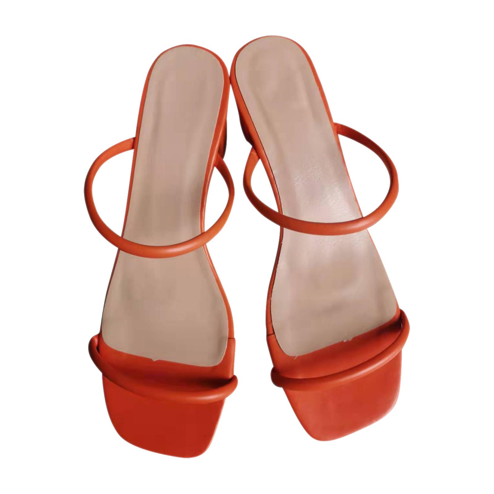 Летние квадратные тапочки — фото 7