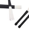 Retractable Nylon Bristle Drum Stick Percussions Drumsticks Brushes Rods Drum Brush for Acoustic Rock Music Lover
