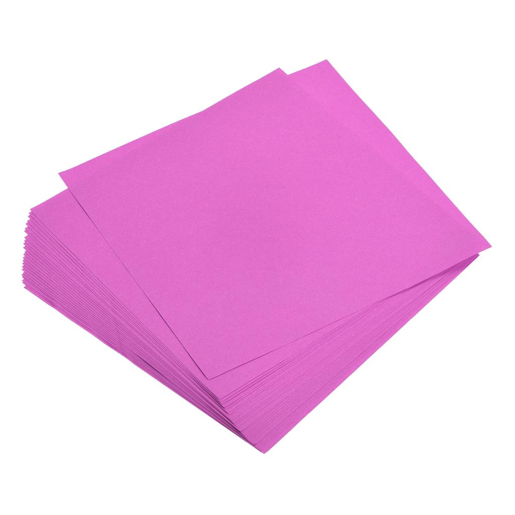 Uxcell 50 Blatt Origami-Papier 15x15cm Doppelseitig Quadratische Faltpapiere für Kunsthandwerk Geschenke Scrapbooking Deko DIY Handarbeit