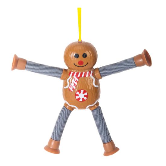 

Chirstmas Pop Tube Stocking Stuffers for Toddlers Kids Telescopic Suction Cup Santa Claus/Reindeer Toy Fidget Tubes Sensory Toy for Girls Boys A