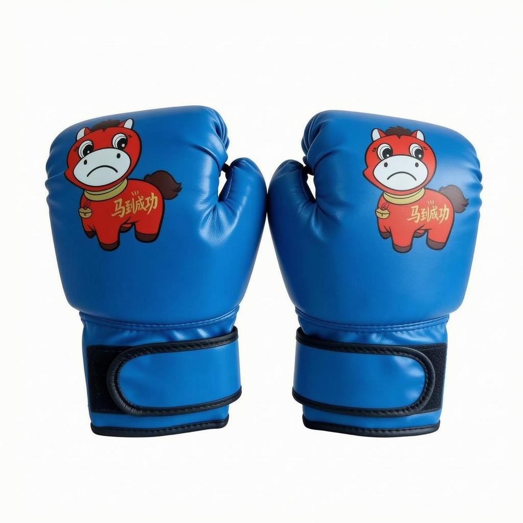 Kids Boxing Gloves PU Leather Training Colorful for Young Children
