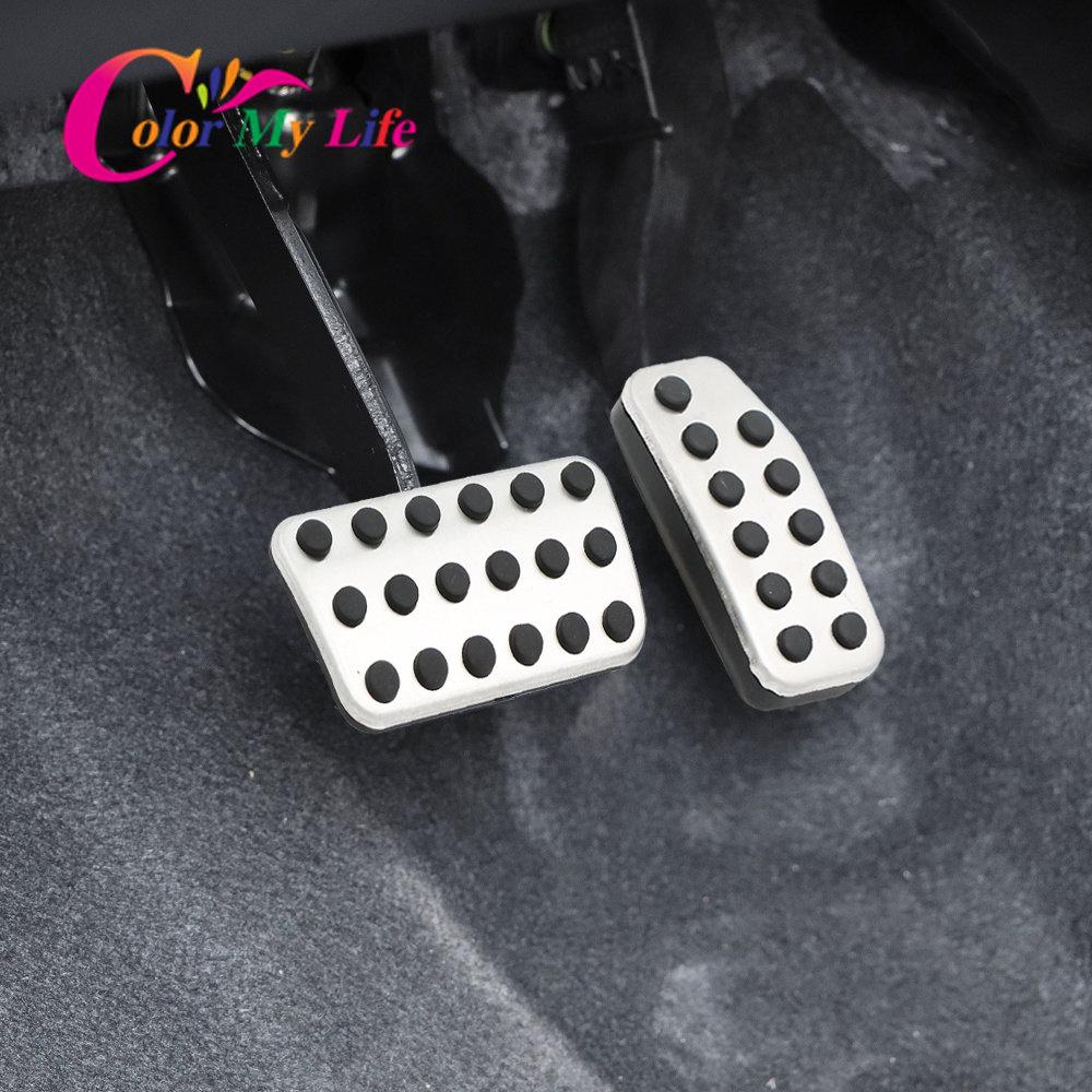 Stainless Steel Car Styling Car Pedals Car Pedal Protection Cover for Honda Fit Jazz 2011 -  Parts
