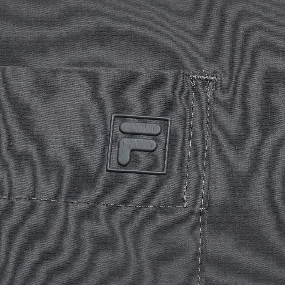 Fila White Fashion Simple Classic Retro Casual Relaxed Versatile Comfortable Short Loose Woven Jacket Women jackets Sky-Gray F11W623711FGY