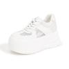 Platform-soled German training shoes women's 2025 summer new hollow mesh shoes fashionable versatile breathable sandals inner height-increasing w