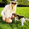 12 Pieces Dog Shirts Pet Printed Clothes with Funny Letters Summer Pet T Shirts Cool Puppy Vest Breathable Dog Outfit Soft Cat Sweatshirt for