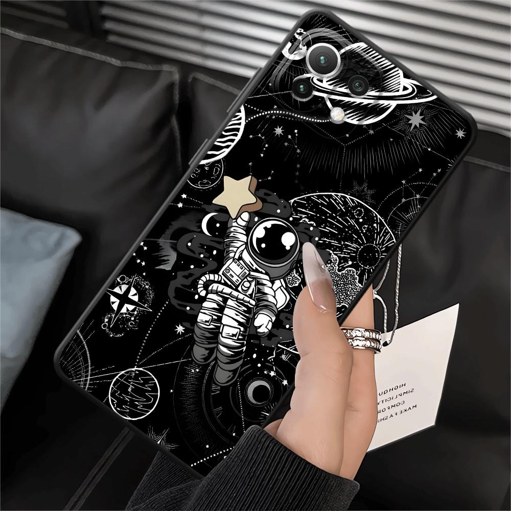 

Cartoon Astronaut Funda Phone Cover Case for Xiaomi Mi 13 Lite 11 14 10T 12 12T Pro 11T 12X Xiaomi 11T