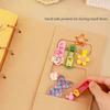 Cute Hair Accessory Storage Book for Kids, Hair Clips and Headbands Display Folder, Foldable Convenient Hairband Organizer Bag