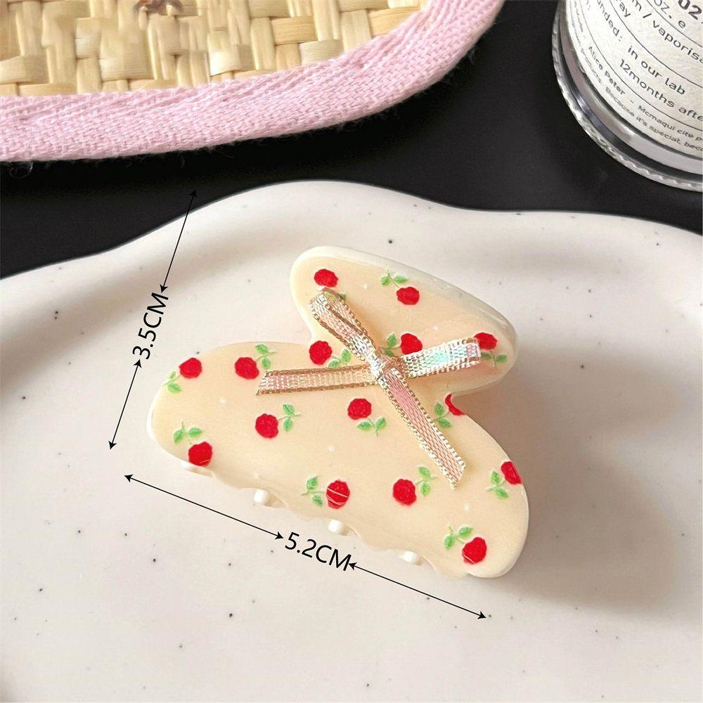 

Bowknot Hair Claw Acetate Hair Clip Elegant Ponytail Clips Women Girls 01