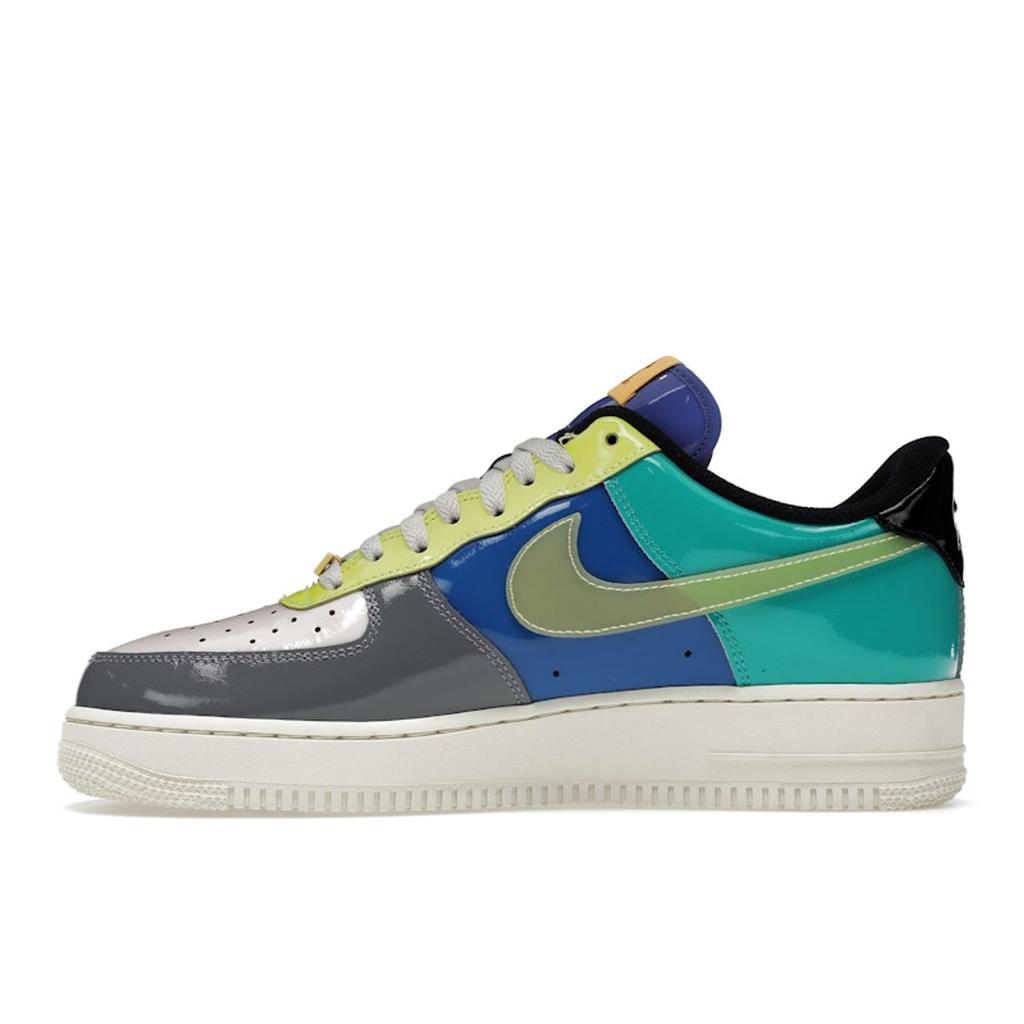Undefeated X Nike Air Force 1 Low Community Men Sneakers Multi-Color Smoke-Grey Topaz-Gold DV5255-001