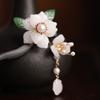 Chinese Style Hair Stick Hairpin Wooden Retro Ethnic Style Flower Hairpin for Hair DIY Accessory Hair Styling