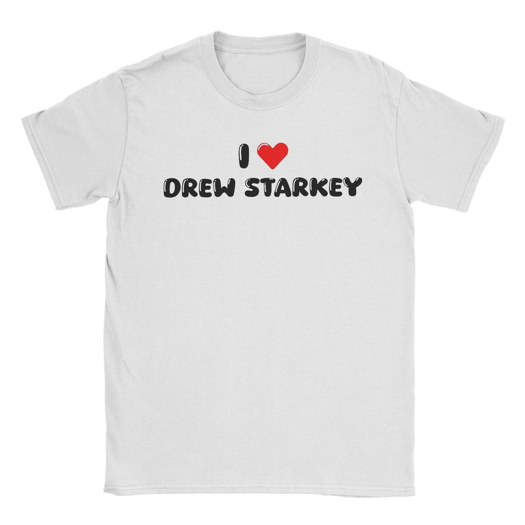Drew Starkey Retro Design Unisex T Shirts Fun Tee Shirt Short Sleeve Crew Neck TShirt Pure Cotton Summer Clothes