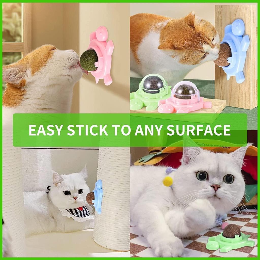 Catnip Ball Catnip Balls for Cats Wall Silvervine for Cats Silvervine Catnip Cat Toys for Indoor Cats