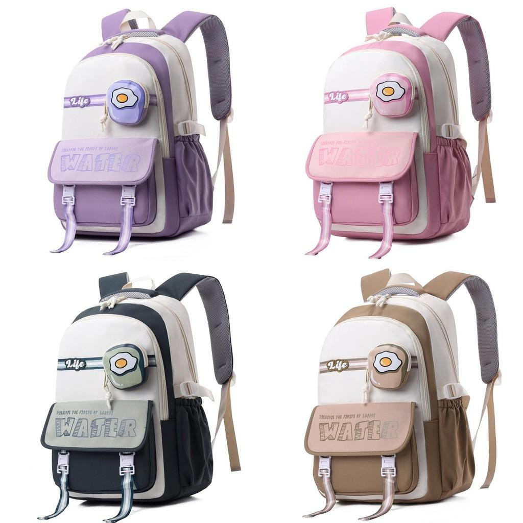 Lightweight Casual Student Backpack For Kids With Comfortable Air Cushion Straps