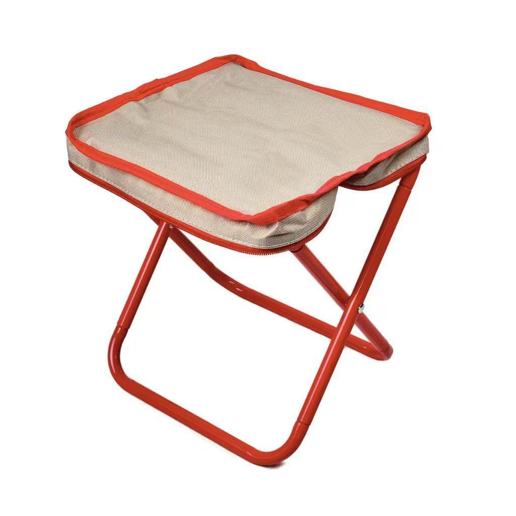 Tragbarer Faltbarer Rucksackhocker Leichtgewichtiger Camping-Picknick-Angelstuhl mit Netztasche Outdoor-Abenteuersitz zum Wandern Reisen