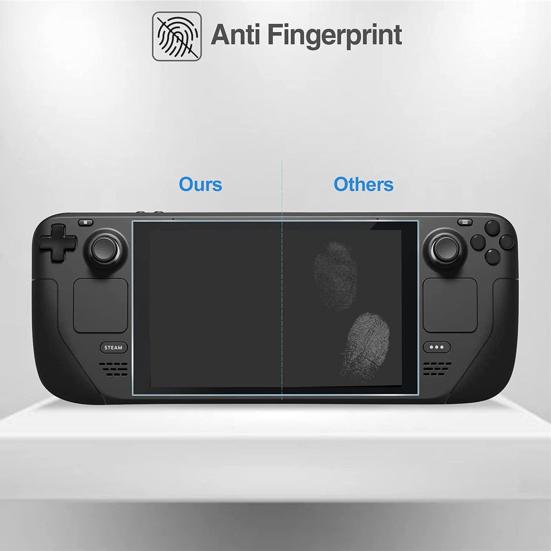 2 Pcs Console High Transparency Shock-proof Screen Protectors Scratch-resistant Ultra-thin Anti-fingerprint Oil-proof Lightweight