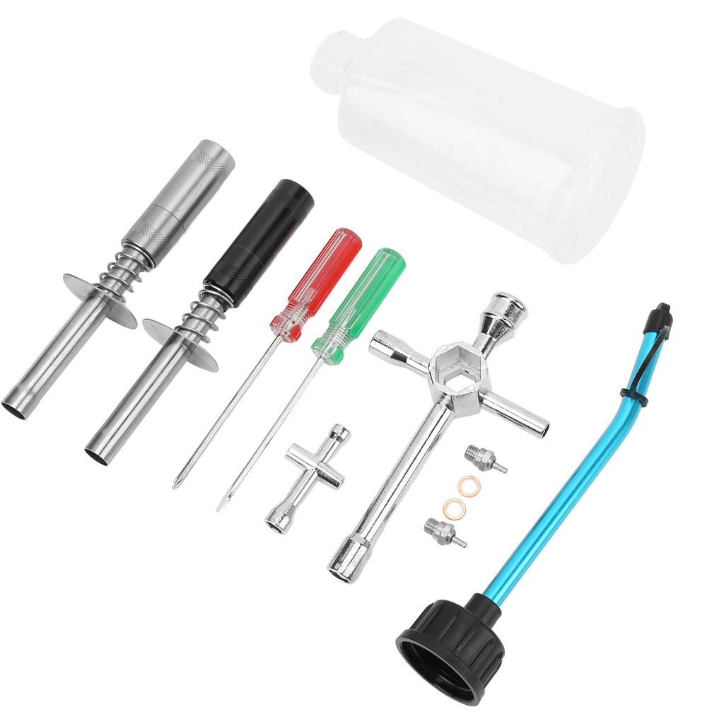 Glow Plug Starter Igniter Kit with Cross Sleeve Screwdriver Oiler for 1 10 1 8 Fuel Truck Parts