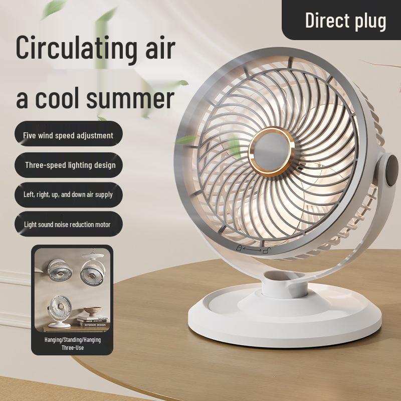 

USB Rechargeable Clip-on Camping Fan: Portable Ceiling Fan with 30-Hour Battery Life 1