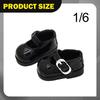 1 Pair Miniature Doll Shoes Female PU Leather Trendy Elegant Accessories Suitable for Games Display
