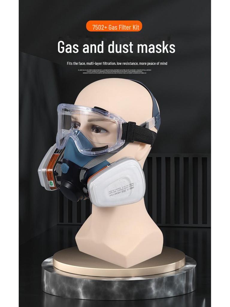 Halbgesichts-Gasmaske zum Malen, Schutz vor Chemikalien und Pestiziden