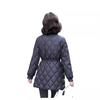 Winter New Rhombus Down Jacket Women's Light and Thin Temperament Socialite Small White Duck Down Jacket