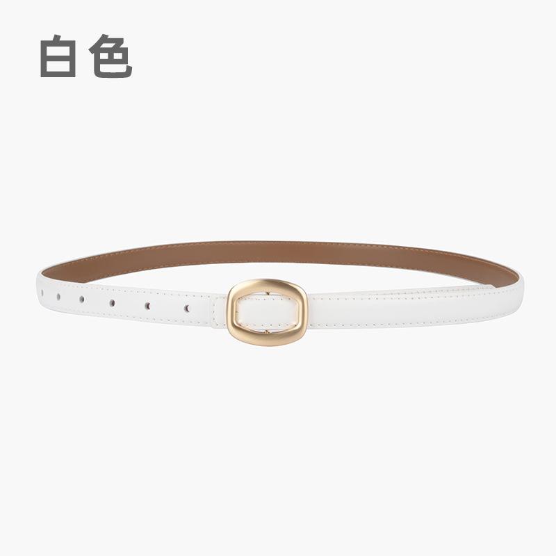 Women'S Leather Women'S Belt Simple Casual Pants Jeans Decoration Women'S Bf Style