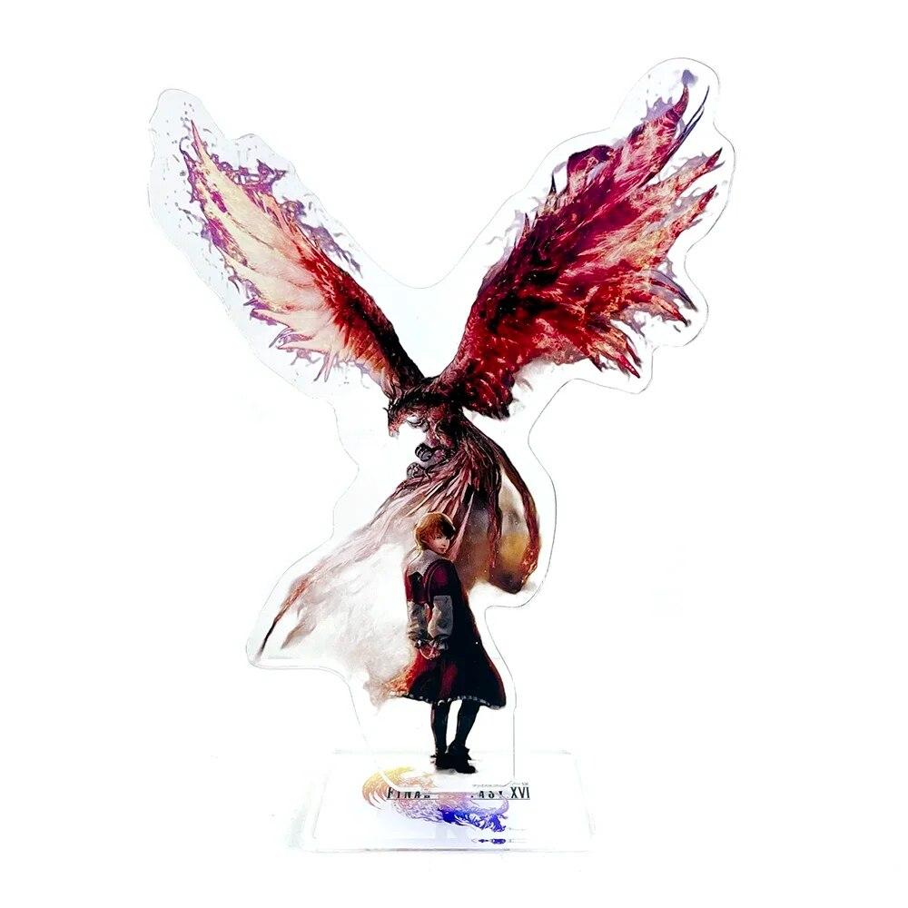 FF16 Клайв Ифрит Джошуа Феникс Джилл Шива акриловая подставка игрушечная фигурка — фото 3