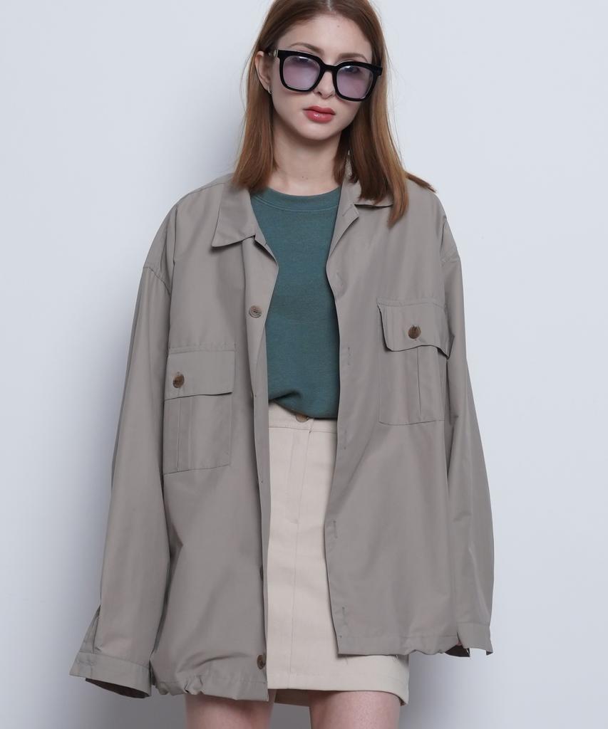 The-Abon M03 String Over Jacket Black