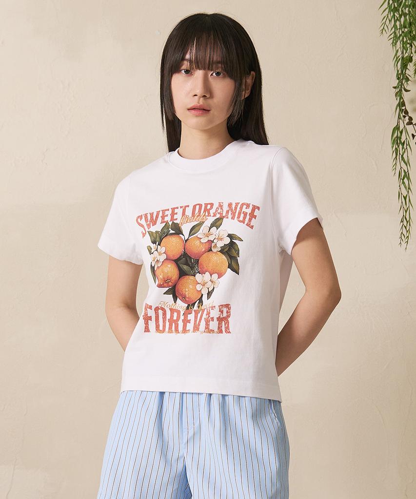 FDR Fruits Field Short Sleeve White