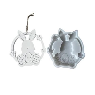 Easters Themed Silicone Craft Mould Designs for Rabbits Charm Easy To Clean and Reusable for Crafting