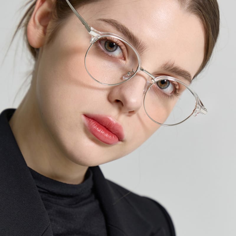 RECLOW RECLOW FBB81 CRYSTAL GLASS Blue-light VER Glasses