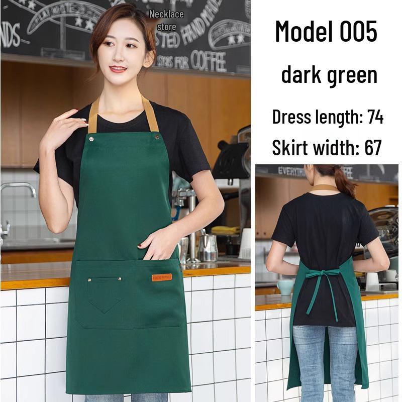 Waterproof and Stain-Resistant Catering Apron with Logo for Restaurants, Cafes, and Hotels